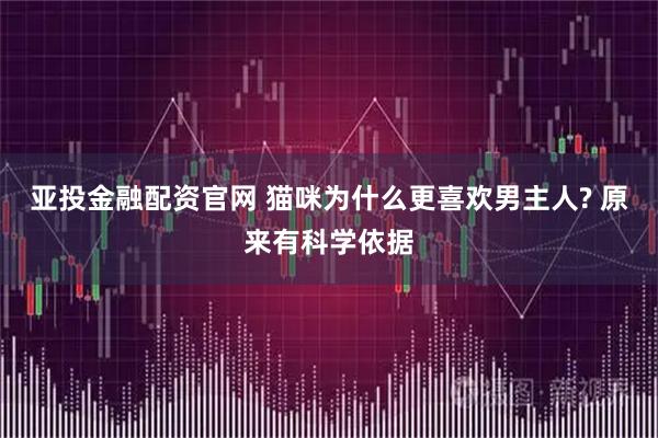 亚投金融配资官网 猫咪为什么更喜欢男主人? 原来有科学依据