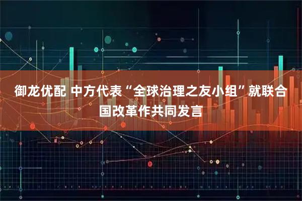 御龙优配 中方代表“全球治理之友小组”就联合国改革作共同发言